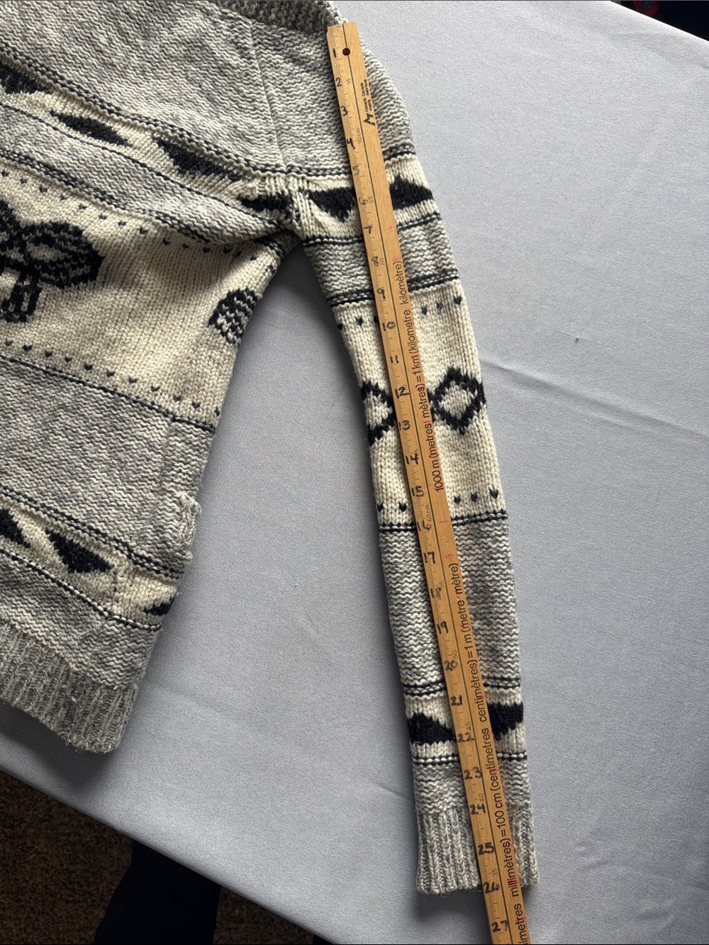 TNA 100% Lambswool Button Up Sweater XS - Picture 10 of 10
